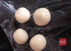 豆沙芝麻团的做法图解3