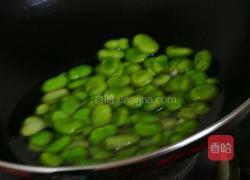 蚕豆炒鸡蛋的做法图解3