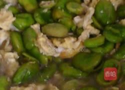 蚕豆炒鸡蛋的做法图解5