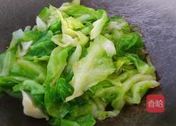 爆炒甘蓝的做法图解2