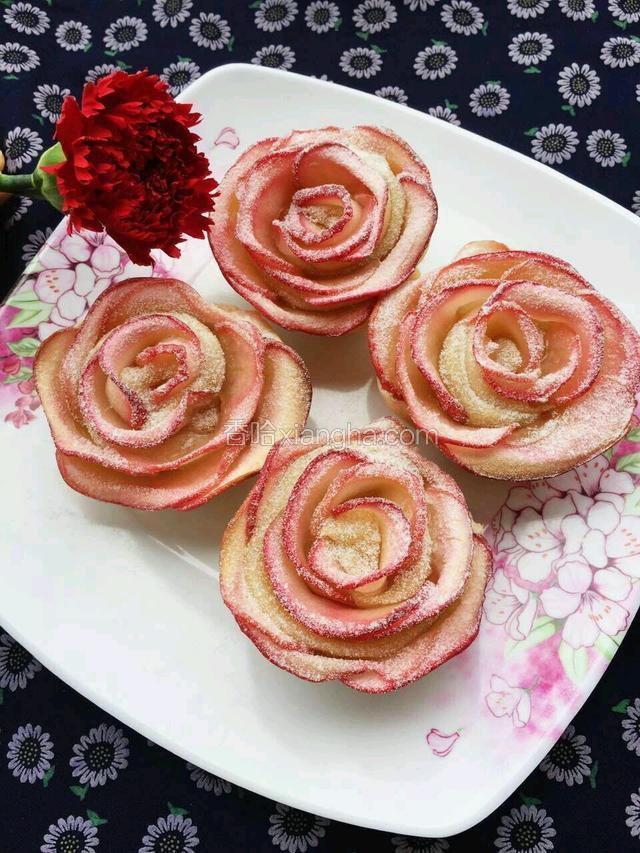 玫瑰苹果塔