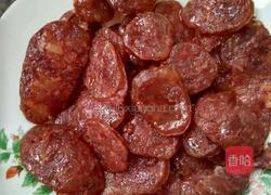 杏鮑菇炒臘腸的做法圖解2