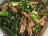 尖椒青豆炒猪肉的做法[图]