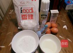 香蕉蛋糕卷的做法图解1