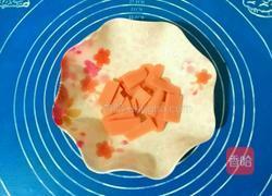 肉松火腿面包卷的做法图解14