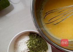黑加仑抹茶戚风蛋糕的做法图解6
