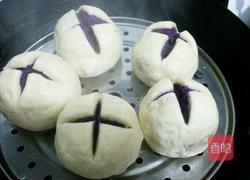 夹心紫薯包的做法图解17