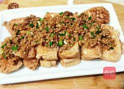 肉沫煎豆腐的做法图解12