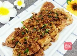 肉沫煎豆腐的做法图解14