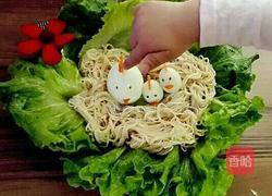 鸟巢的做法图解4