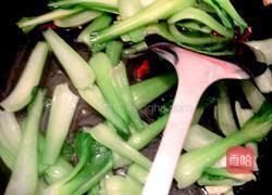 炝油菜的做法图解5