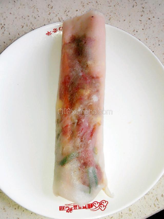 卷菜效果图