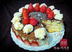 草莓鲜奶油蛋糕的做法图解39