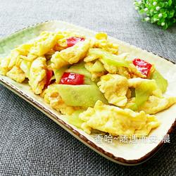 鸡蛋炒黄瓜的做法[图]