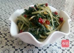 陕北特色－调苦菜的做法图解6