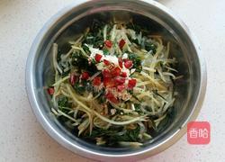 陕北特色－调苦菜的做法图解4