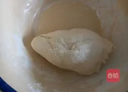 Illustration of how to make dumplings with pickled cabbage and meat 1