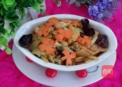 有机菜花炒肉的做法图解6