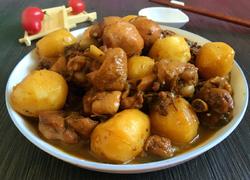 土豆炖鸡块