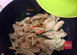 炒腐竹的做法图解7