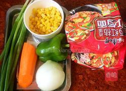 炒便捷面的做法