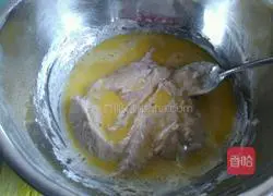 Milk Banana Egg Cake Recipe Illustration 7