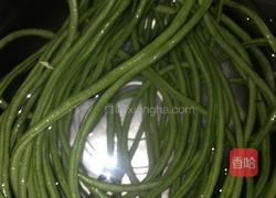 肉丝豇豆角的做法图解3