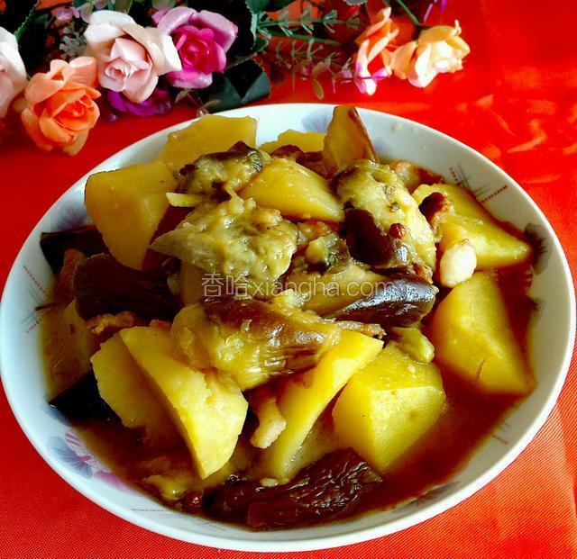土豆炖茄子