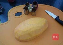 木瓜椰汁西米露的做法图解3