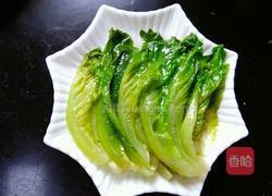 蒜蓉耗油生菜的做法图解5
