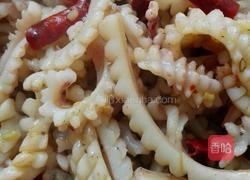 青椒鱿鱼的做法图解3