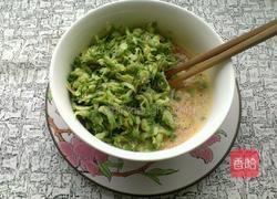 槐花肉末饼的做法图解5