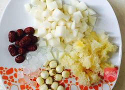 银耳莲子红枣汤的做法图解4