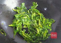炒茼蒿的做法图解3