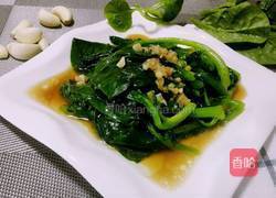 蒜蓉木耳菜的做法图解8