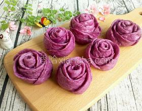 紫玫瑰饅頭