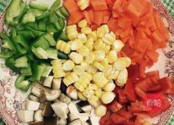 什锦菠萝饭的做法图解3