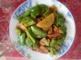 青椒土豆片（甜面酱）