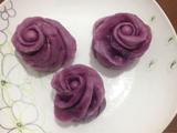 紫薯玫瑰包的做法[图]