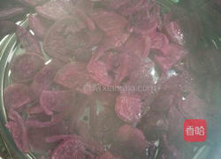 紫薯玫瑰包的做法图解2