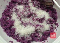 紫薯玫瑰包的做法图解3