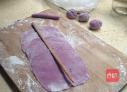 紫薯玫瑰包的做法图解7