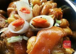 花生炖猪蹄的做法图解15