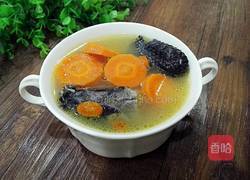 萝卜枸杞乌鸡汤的做法图解9