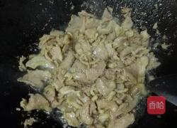茭白木耳炒肉的做法图解4