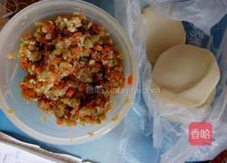 素饺子馅之素三鲜的做法图解3