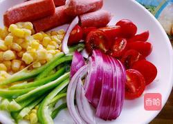 火腿披萨的做法图解2