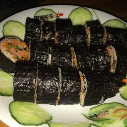 火腿肉松寿司的做法[图]