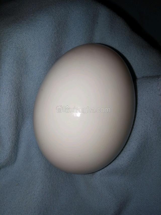 将洗干净的鸭蛋捞出用毛巾擦干水分