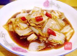 醋溜白菜的做法图解7